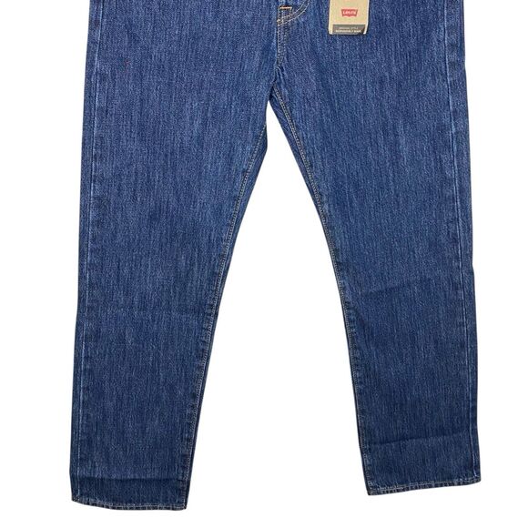 Levis 501 Jeans Mens 30x30 Blue Straight Leg Button Fly Cotton Medium Wash NWT - Picture 5 of 14